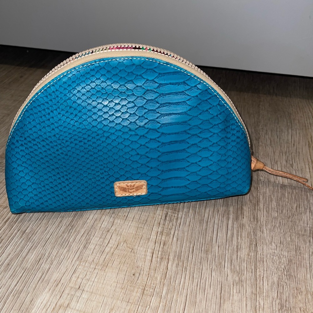 Consuela Turquoise Makeup Bag!